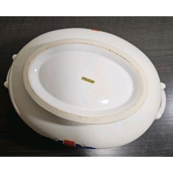 Nabisco Premium Crackers Soup Tureen & Lid & Ladle 100th Anniversary 1876-1976 - Picture 11 of 11